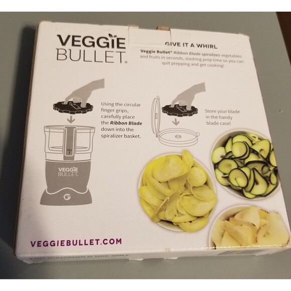 Veggie Bullet ribbon blade for spiralizing - Picture 2 of 7